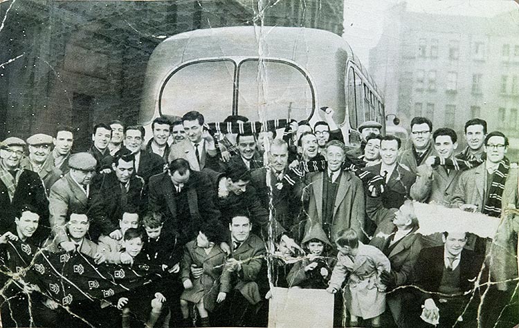 Stanley Bar Kinning Park Celtic Supporters 1960